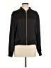 Halston 100% Polyester Black Track Jacket Size M - photo 1