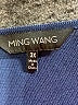 MING WANG Blue Sleeveless Top Size 3X - photo 7