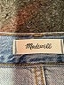 Madewell Color Block Blue Jeans Size 33 waist - photo 4