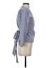 J.Crew Blue Long Sleeve Blouse Size XS - photo 4