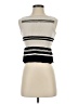 St. John Stripes Ivory Sleeveless Blouse Size P (petite) - photo 1