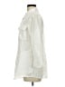 Theory Ivory 3/4 Sleeve Button-Down Shirt Size M - photo 5
