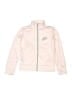 Nike 100% Polyester Pink Track Jacket Size 3 - 4 - photo 1