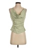Intermix Green Sleeveless Blouse Size 2 - photo 1
