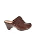 Sofft 100% Leather Brown Mule/Clog Size 9 - photo 1