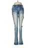 YMI Hearts Blue Jeans Size 9 - photo 1