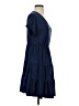 Umgee Solid Blue Casual Dress Size S - photo 4