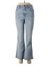 Express Hearts Blue Jeans Size 6 - photo 1