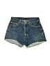 Levi's 100% Cotton Blue Denim Shorts Size 29 waist - photo 1