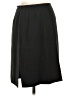 Ann Taylor Solid Black Formal Skirt Size 4 Petite - photo 1
