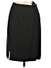 Ann Taylor Solid Black Formal Skirt Size 4 Petite - photo 2