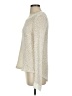Ethyl Metallic Ivory Pullover Sweater Size S - photo 5