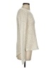 Ethyl Metallic Ivory Pullover Sweater Size S - photo 4