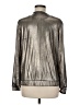 Bishop + Young 100% Polyester Metallic Silver Jacket Size M - photo 2