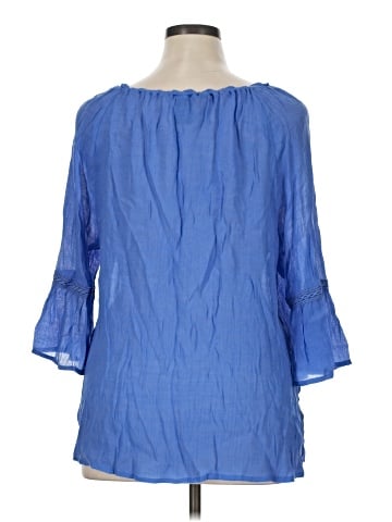 New Directions 3/4 Sleeve Blouse (view 2)