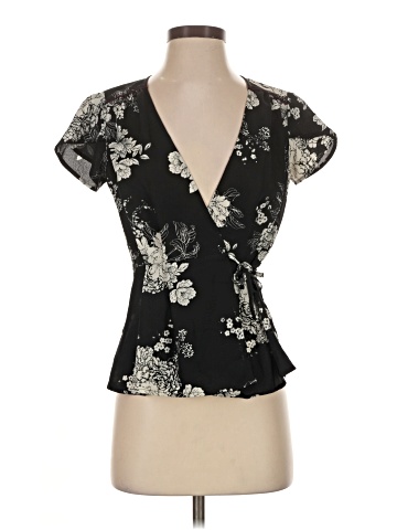 Lily White Short Sleeve Blouse (view 1)