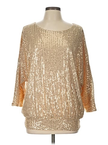 Jasambac 3/4 Sleeve Top (view 1)