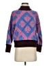 Kate Spade New York Argyle Purple Pullover Sweater Size XS - photo 1