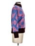 Kate Spade New York Argyle Purple Pullover Sweater Size XS - photo 4
