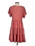 Umgee Solid Pink Casual Dress Size S - photo 2