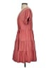 Umgee Solid Pink Casual Dress Size S - photo 5