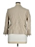 Renuar Checkered-gingham Tan Blazer Size 14 - photo 2