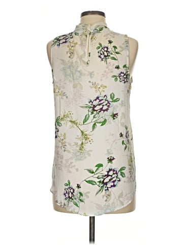Rose + Olive Sleeveless Blouse (view 2)
