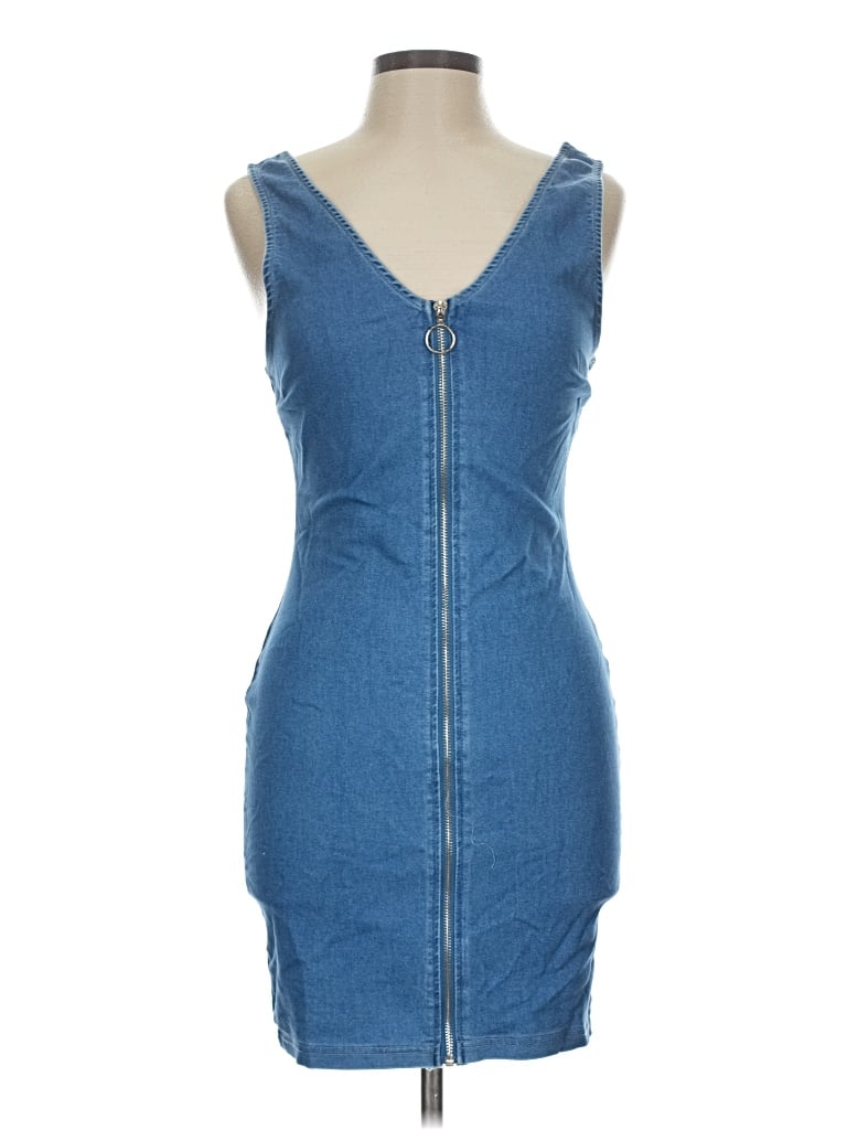 Pre-owned Iris Casual Dress In Blue