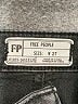 Free People Black Gray Jeans Size 27 waist - photo 7