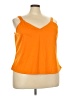 ASHRO 100% Polyester Orange Sleeveless Top Size 3X - photo 1