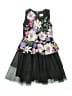 Zoe Ltd 100% Polyester Floral Black Dress Size 8 - photo 1