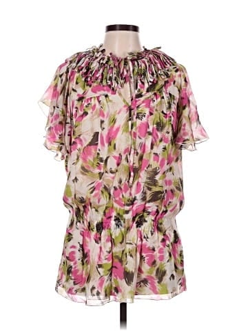 Etcetera Short Sleeve Silk Top (view 1)