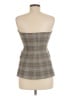 Zara 100% Cotton Brown Sleeveless Top Size M - photo 2