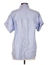 J.Crew 100% Linen Blue Short Sleeve Button-Down Shirt Size S - photo 2