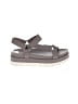 J/Slides Gray Sandals Size 8 1/2 - photo 1