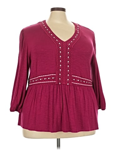 Westbound 3/4 Sleeve Blouse (view 1)