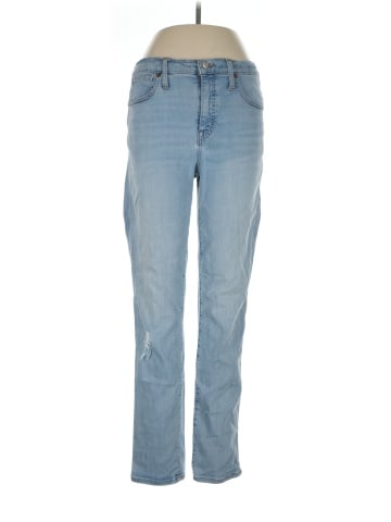Madewell Tall Mid-Rise Stovepipe Jeans in Abell Wash (view 1)