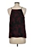 dalia 100% Polyester Burgundy Sleeveless Top Size M - photo 2