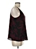 dalia 100% Polyester Burgundy Sleeveless Top Size M - photo 4