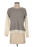 Red Haute Color Block Gray Pullover Sweater Size S - photo 1
