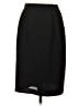 Ingenuity 100% Polyester Solid Black Formal Skirt Size 2 - photo 1