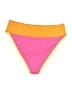 Unbranded Color Block Yellow Swimsuit Bottoms Size S - photo 2