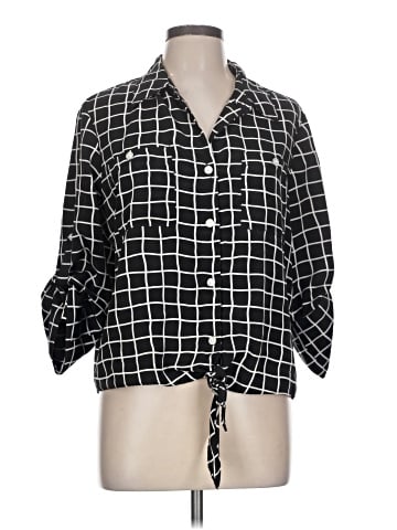 Ellen Tracy 3/4 Sleeve Blouse (view 1)