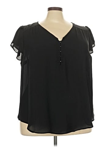 Torrid Short Sleeve Blouse (view 1)