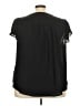 Torrid Black Short Sleeve Blouse Size 3X Plus (3) - photo 2