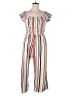 Mark Edwards Ivory Orange Jumpsuit Size 2X - photo 1