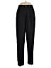 J. Peterman 100% Silk Black Silk Pants Size 10 - photo 1
