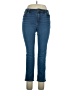 Lands' End Solid Blue Jeans Size 14 - 16 Petite - photo 1