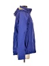 L.L.Bean 100% Nylon Solid Blue Raincoat Size S - photo 4