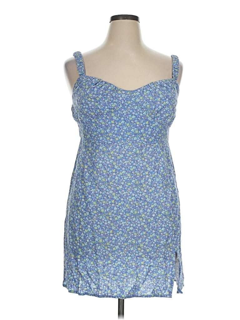 Pre-owned Aéropostale Casual Dress In Blue